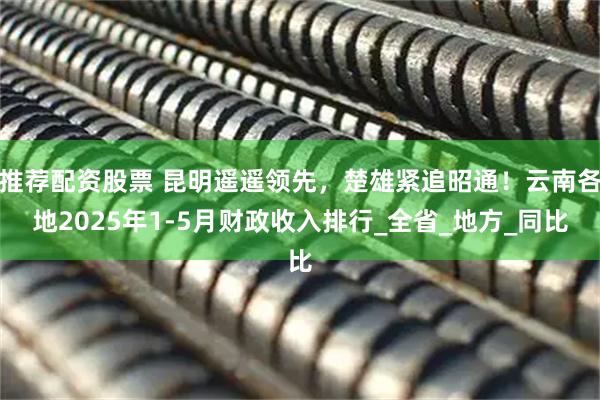 推荐配资股票 昆明遥遥领先，楚雄紧追昭通！云南各地2025年1-5月财政收入排行_全省_地方_同比
